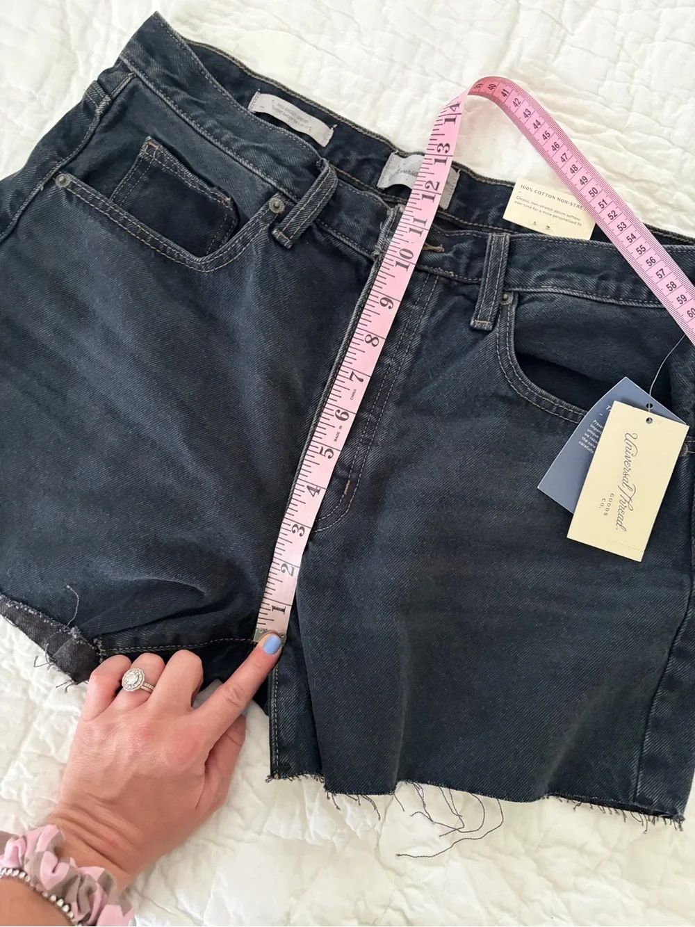 NEW ⭐️ 8 Universal Thread Black Jean Shorts 90s baggy short